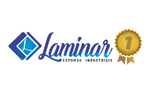 Logotipo da Laminar, fornecedor de insumos para móveis