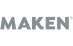 Logotipo da Maken, indústria do setor moveleiro.